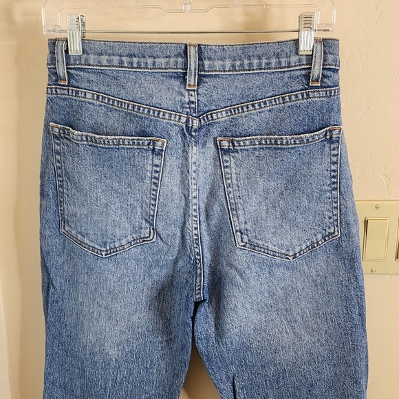 Reformation Juliet High Waist Straight Jean in Malta Wash | Size 29 - Picture 4 of 9